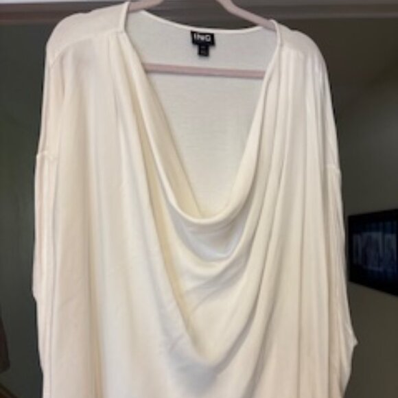 I.N.C. International Concepts Women's Top White XL - Picture 1 of 3